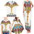 Ethiopian Epiphany Family Matching Tank Maxi Dress and Hawaiian Shirt Cross Mix Tilet Pattern - Wonder Print Shop