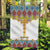 Ethiopian Epiphany Garden Flag Cross Mix Tilet Pattern - Wonder Print Shop