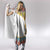 Ethiopian Epiphany Hooded Blanket Cross Mix Tilet Pattern