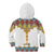 Ethiopian Epiphany Kid Hoodie Cross Mix Tilet Pattern - Wonder Print Shop