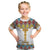 Ethiopian Epiphany Kid T Shirt Cross Mix Tilet Pattern - Wonder Print Shop