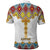 Ethiopian Epiphany Polo Shirt Cross Mix Tilet Pattern - Wonder Print Shop