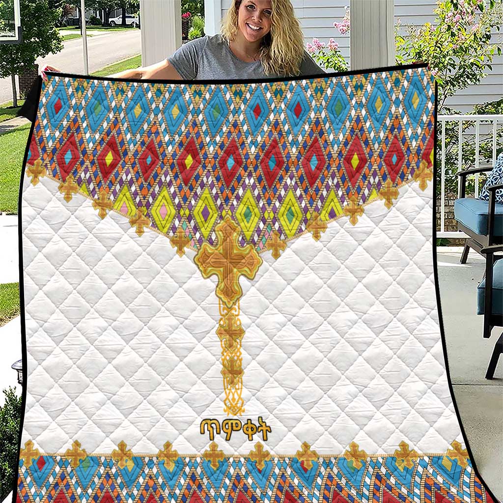 Ethiopian Epiphany Quilt Cross Mix Tilet Pattern - Wonder Print Shop