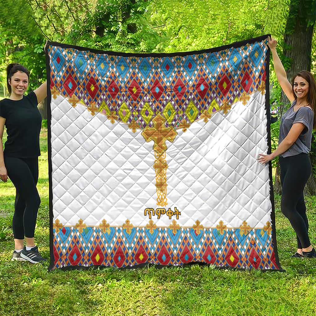 Ethiopian Epiphany Quilt Cross Mix Tilet Pattern - Wonder Print Shop