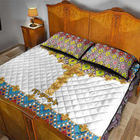 Ethiopian Epiphany Quilt Bed Set Cross Mix Tilet Pattern - Wonder Print Shop