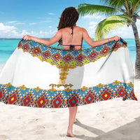 Ethiopian Epiphany Sarong Cross Mix Tilet Pattern - Wonder Print Shop