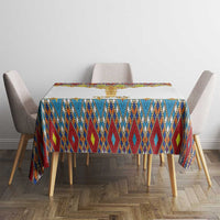 Ethiopian Epiphany Tablecloth Cross Mix Tilet Pattern - Wonder Print Shop