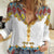Ethiopian Epiphany Women Casual Shirt Cross Mix Tilet Pattern - Wonder Print Shop