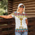 Ethiopian Epiphany Women Polo Shirt Cross Mix Tilet Pattern - Wonder Print Shop