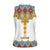 Ethiopian Epiphany Women Sleeveless Polo Shirt Cross Mix Tilet Pattern - Wonder Print Shop