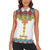 Ethiopian Epiphany Women Sleeveless Polo Shirt Cross Mix Tilet Pattern - Wonder Print Shop