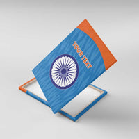 Custom India Cricket Canvas Wall Art Go Men in Blue - Wonder Print Shop