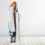 Custom India Cricket Hooded Blanket Go Men in Blue