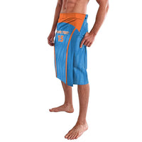 Custom India Cricket Lavalava Go Men in Blue - Wonder Print Shop