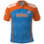 Custom India Cricket Polo Shirt Go Men in Blue - Wonder Print Shop