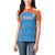 Custom India Cricket Women Polo Shirt Go Men in Blue - Wonder Print Shop
