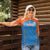Custom India Cricket Women Polo Shirt Go Men in Blue - Wonder Print Shop