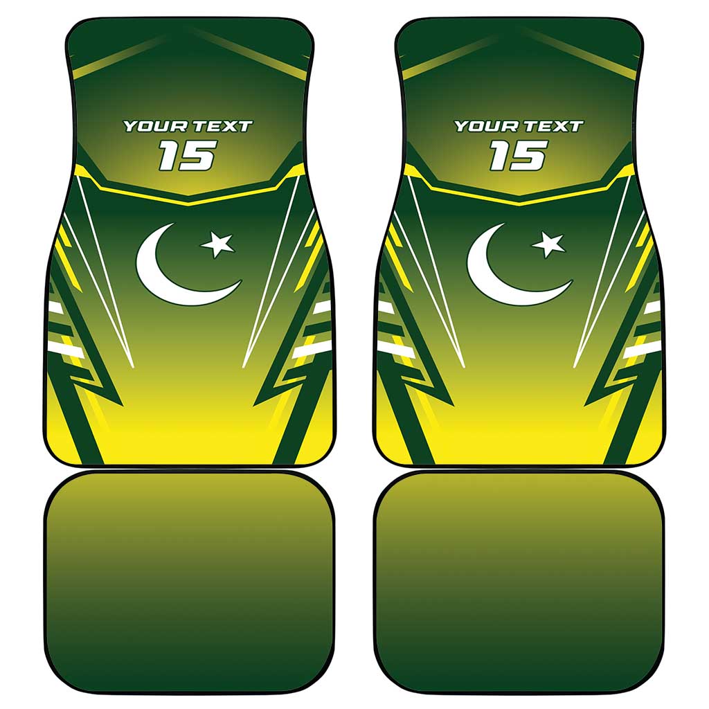 Custom Pakistan Cricket Car Mats Go Shaheens - Wonder Print Shop