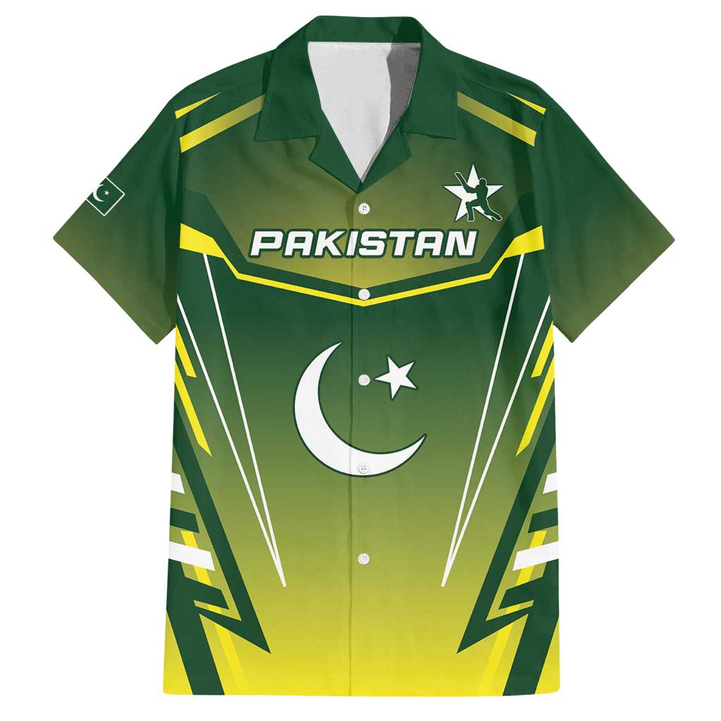 Custom Pakistan Cricket Family Matching Summer Maxi Dress and Hawaiian Shirt Go Shaheens - Wonder Print Shop