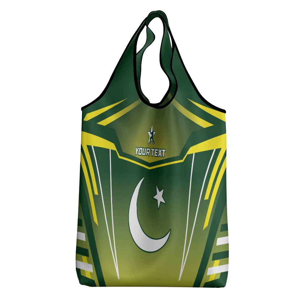 Custom Pakistan Cricket Grocery Bag Go Shaheens