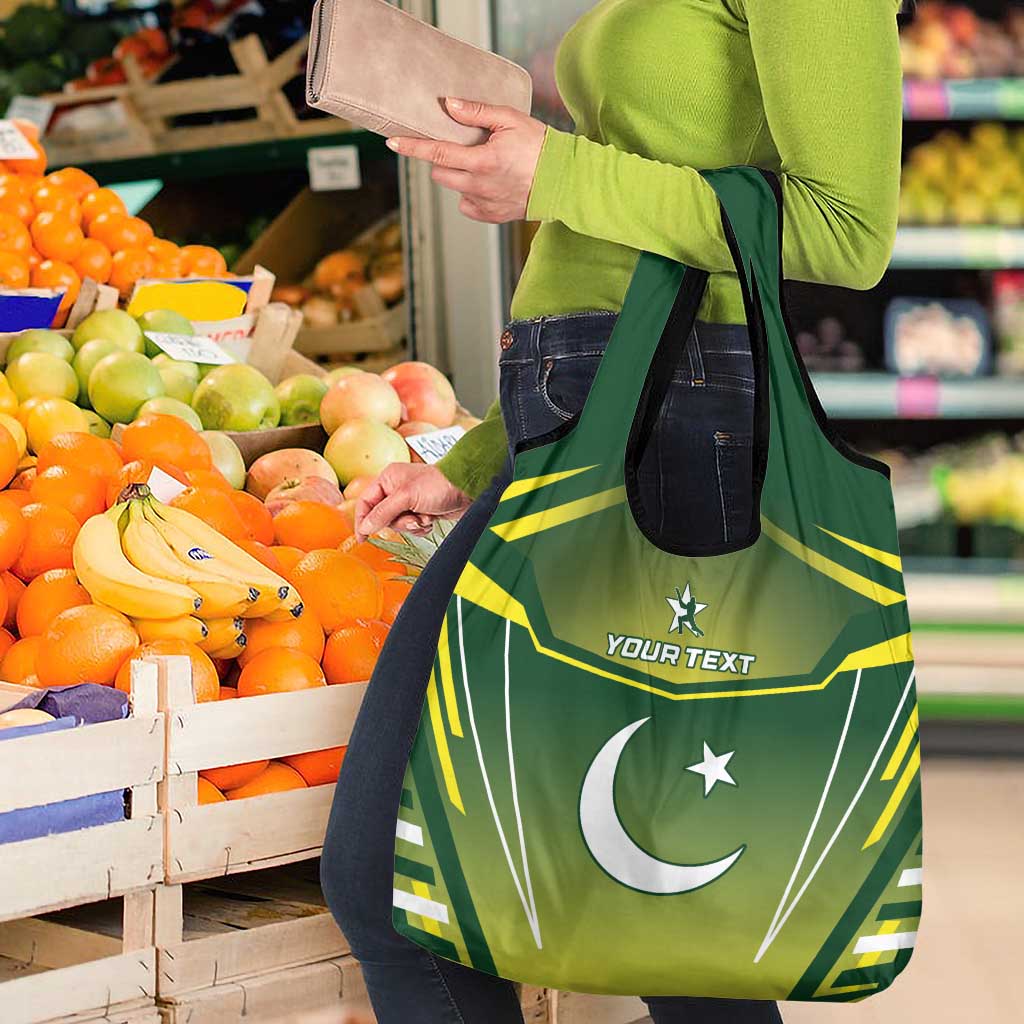 Custom Pakistan Cricket Grocery Bag Go Shaheens