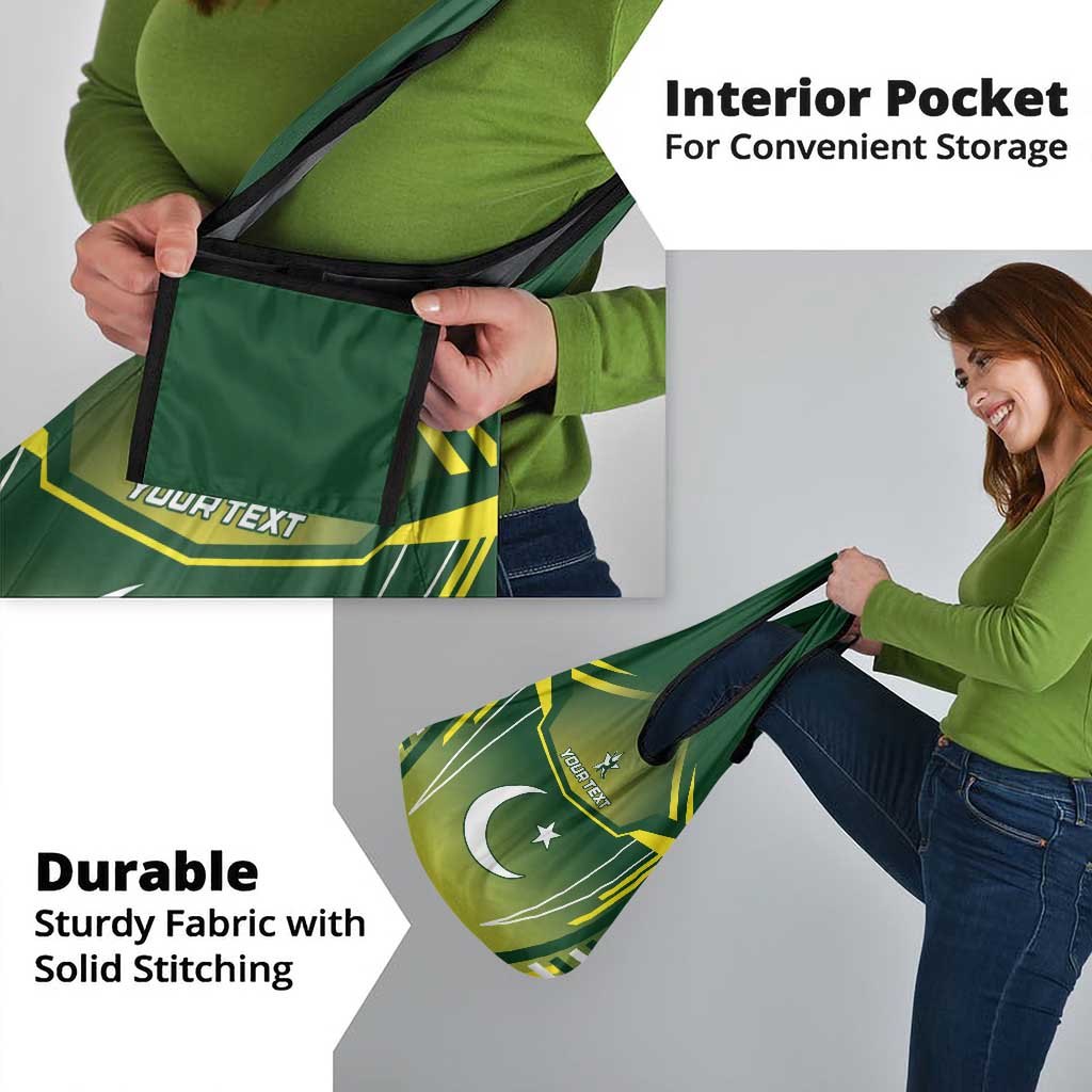 Custom Pakistan Cricket Grocery Bag Go Shaheens