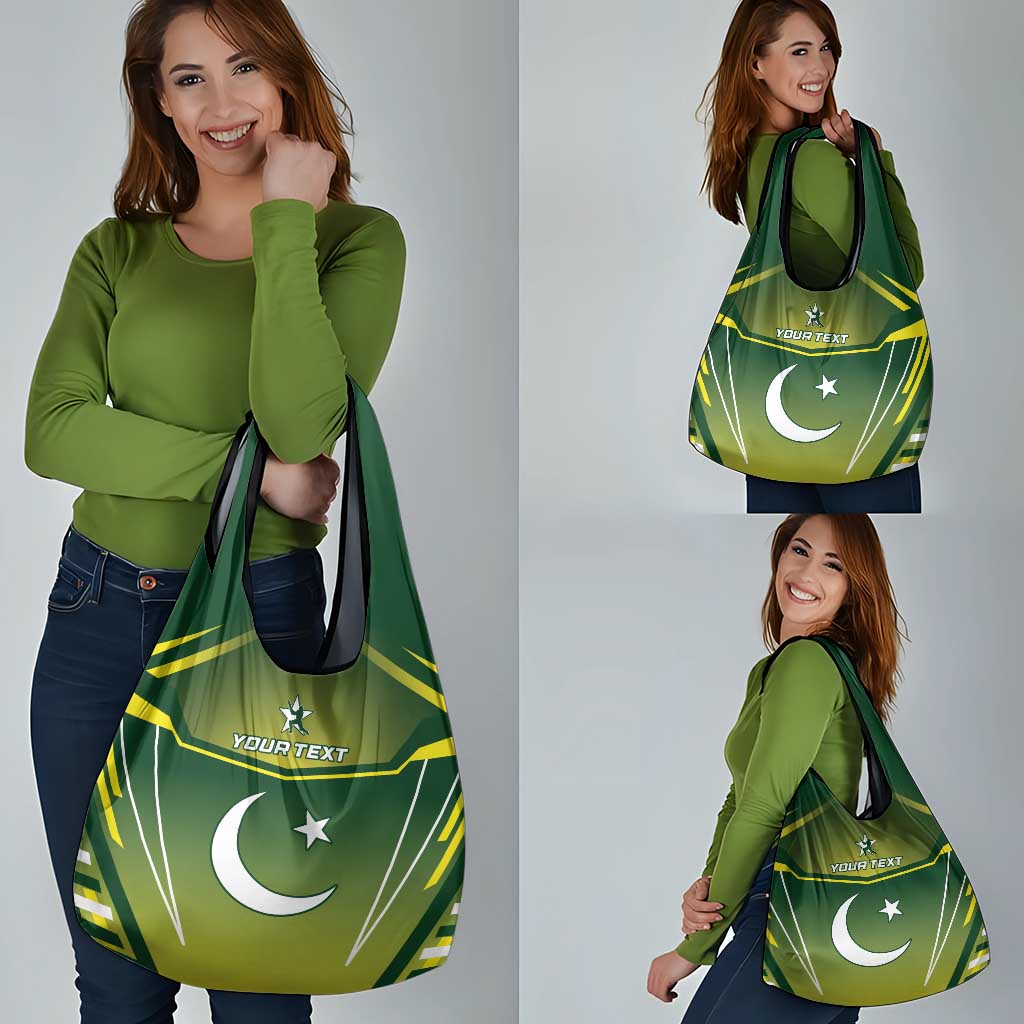 Custom Pakistan Cricket Grocery Bag Go Shaheens