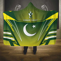 Custom Pakistan Cricket Hooded Blanket Go Shaheens