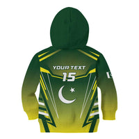 Custom Pakistan Cricket Kid Hoodie Go Shaheens - Wonder Print Shop