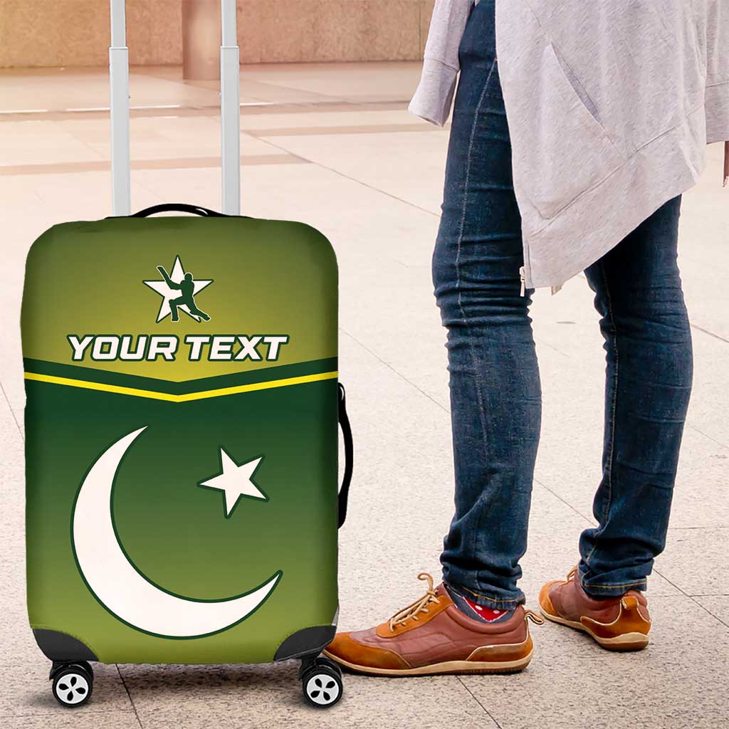Custom Pakistan Cricket Luggage Cover Go Shaheens - Wonder Print Shop