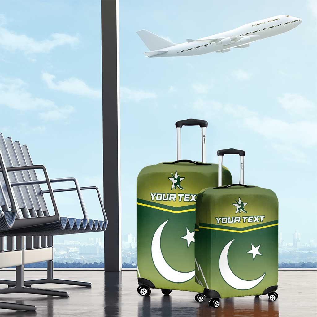 Custom Pakistan Cricket Luggage Cover Go Shaheens - Wonder Print Shop
