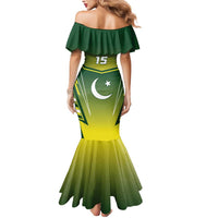 Custom Pakistan Cricket Mermaid Dress Go Shaheens - Wonder Print Shop