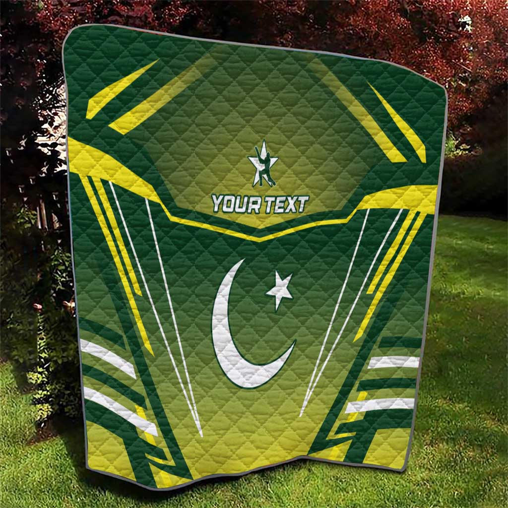 Custom Pakistan Cricket Quilt Go Shaheens - Wonder Print Shop