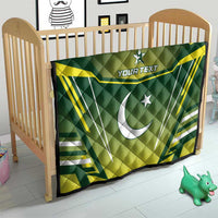 Custom Pakistan Cricket Quilt Go Shaheens - Wonder Print Shop