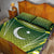 Custom Pakistan Cricket Quilt Bed Set Go Shaheens - Wonder Print Shop