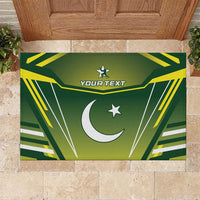 Custom Pakistan Cricket Rubber Doormat Go Shaheens - Wonder Print Shop
