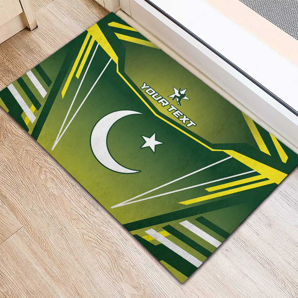 Custom Pakistan Cricket Rubber Doormat Go Shaheens - Wonder Print Shop