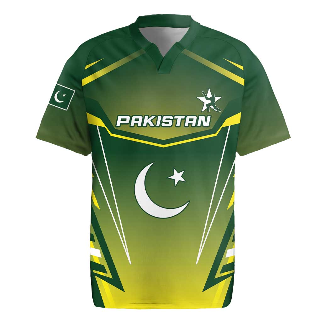 Custom Pakistan Cricket Rugby Jersey Go Shaheens - Wonder Print Shop