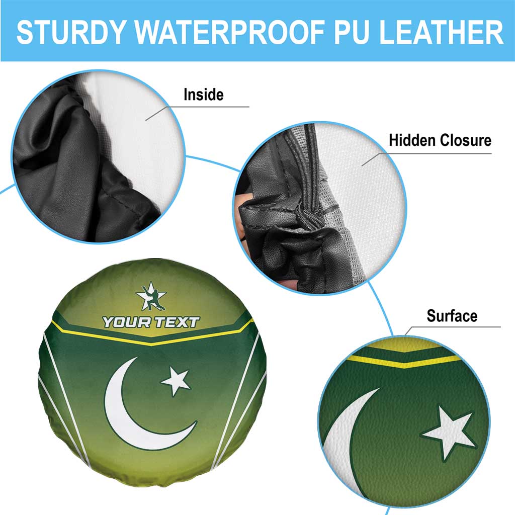 Custom Pakistan Cricket Spare Tire Cover Go Shaheens - Wonder Print Shop