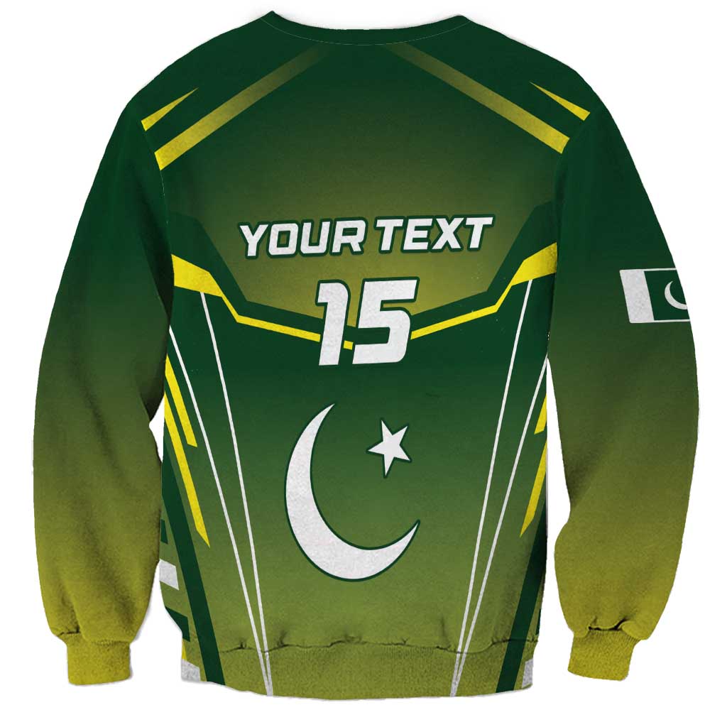 Custom Pakistan Cricket Sweatshirt Go Shaheens - Wonder Print Shop