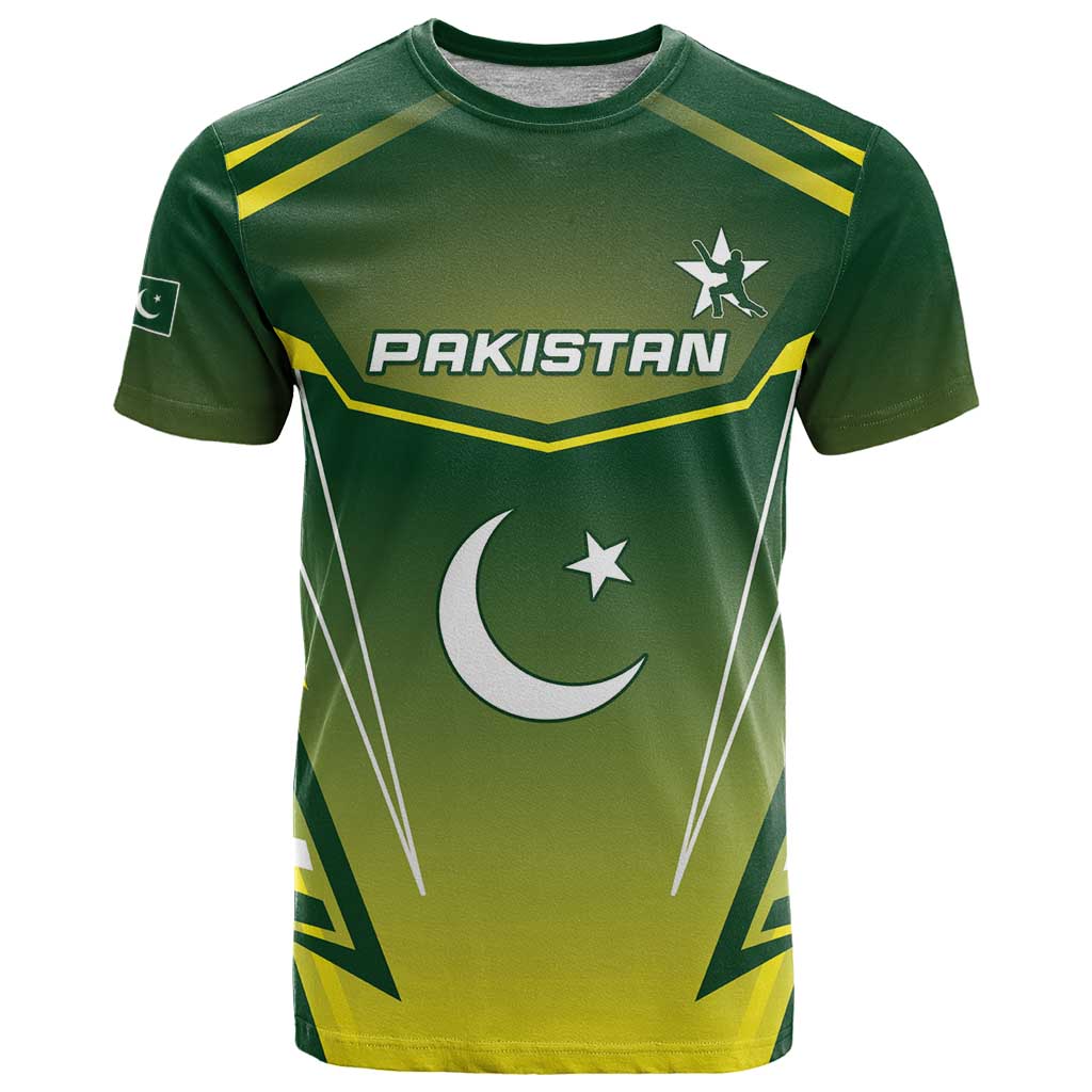 Custom Pakistan Cricket T Shirt Go Shaheens - Wonder Print Shop