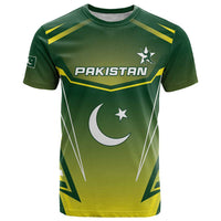 Custom Pakistan Cricket T Shirt Go Shaheens - Wonder Print Shop