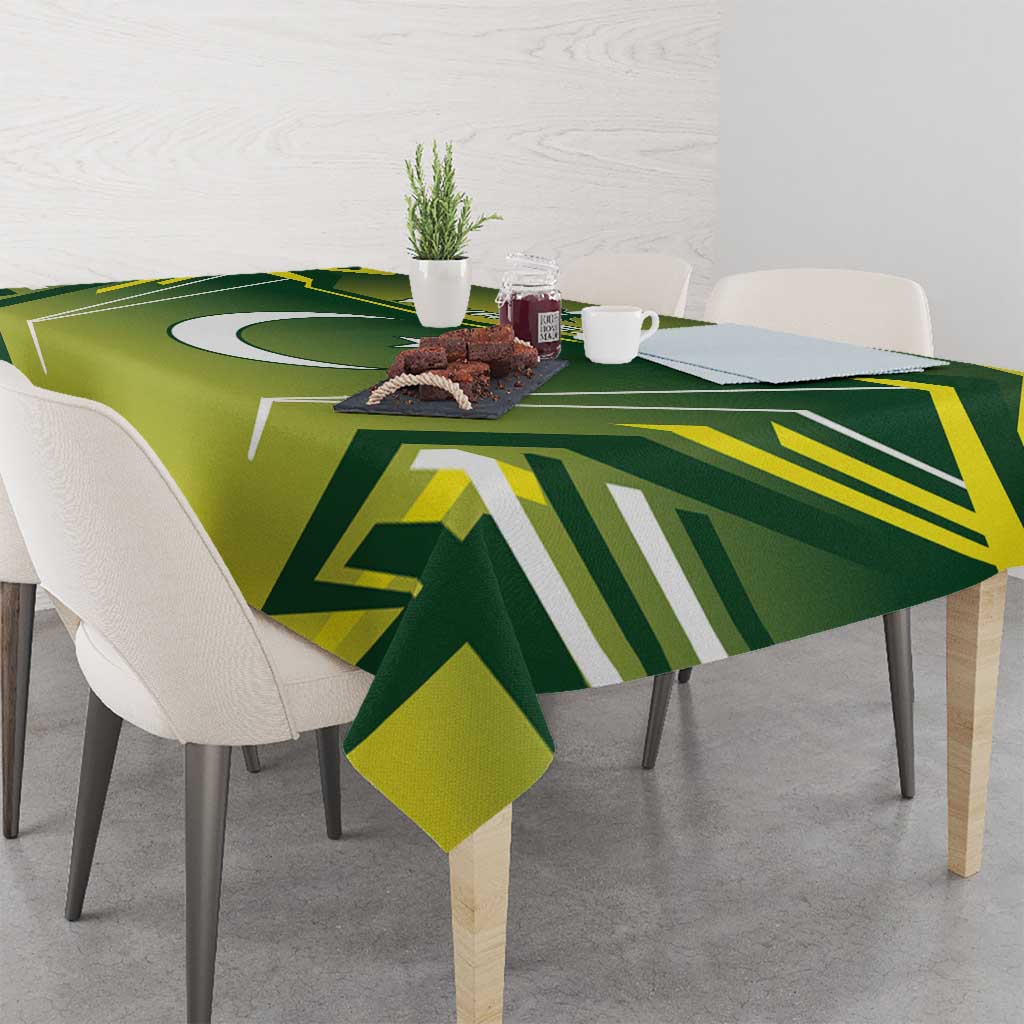 Custom Pakistan Cricket Tablecloth Go Shaheens - Wonder Print Shop