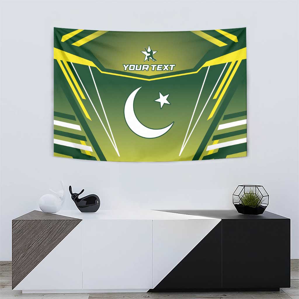 Custom Pakistan Cricket Tapestry Go Shaheens - Wonder Print Shop