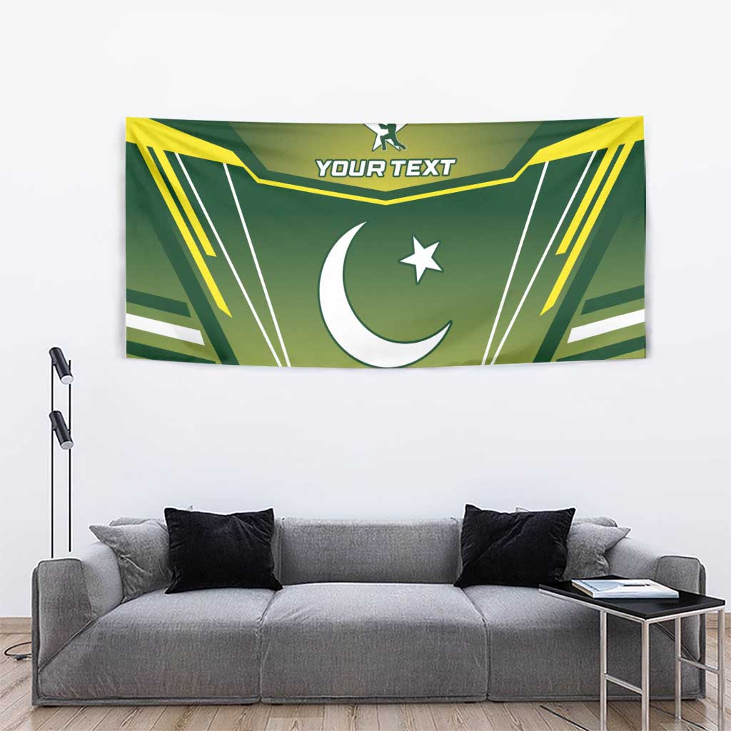 Custom Pakistan Cricket Tapestry Go Shaheens - Wonder Print Shop