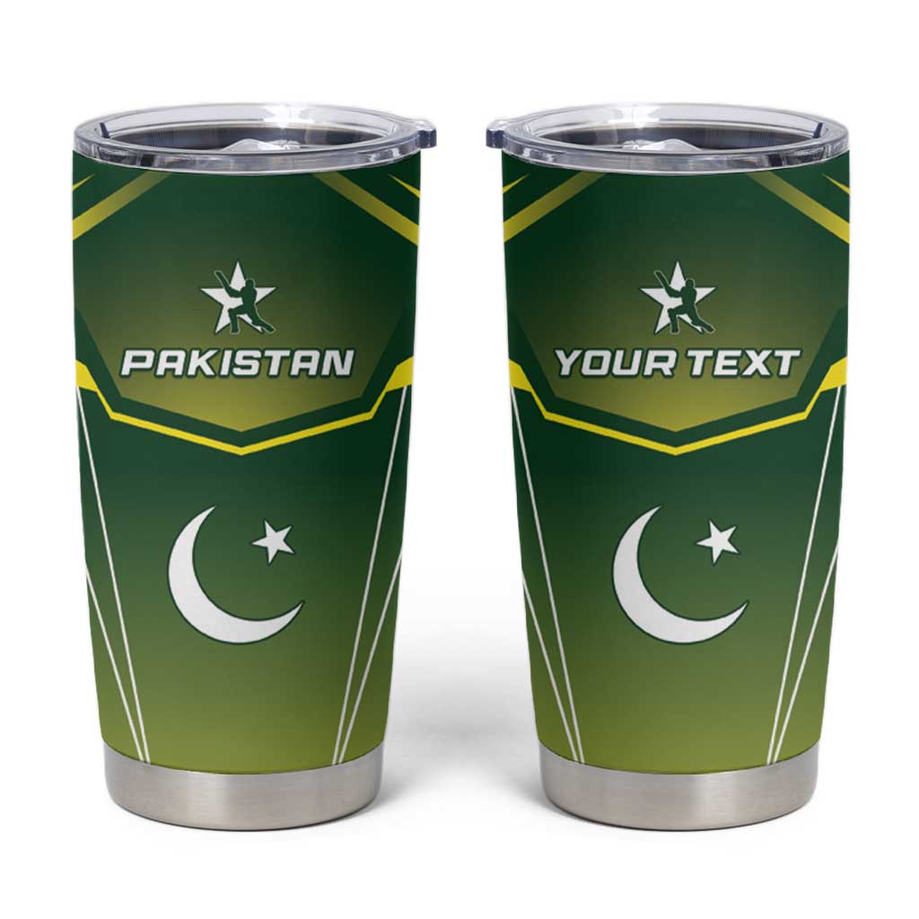 Custom Pakistan Cricket Tumbler Cup Go Shaheens - Wonder Print Shop