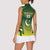 Custom Pakistan Cricket Women Sleeveless Polo Shirt Go Shaheens - Wonder Print Shop
