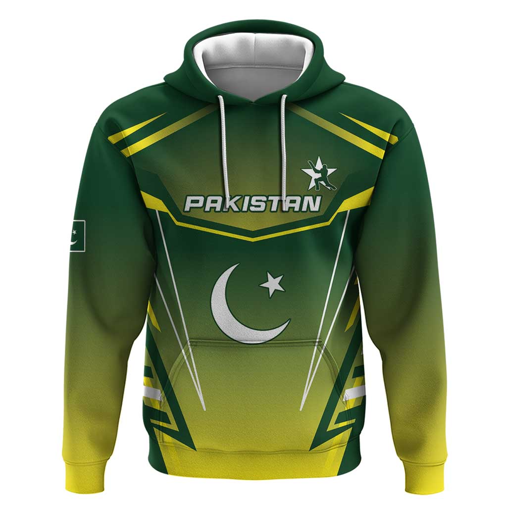 Custom Pakistan Cricket Zip Hoodie Go Shaheens - Wonder Print Shop