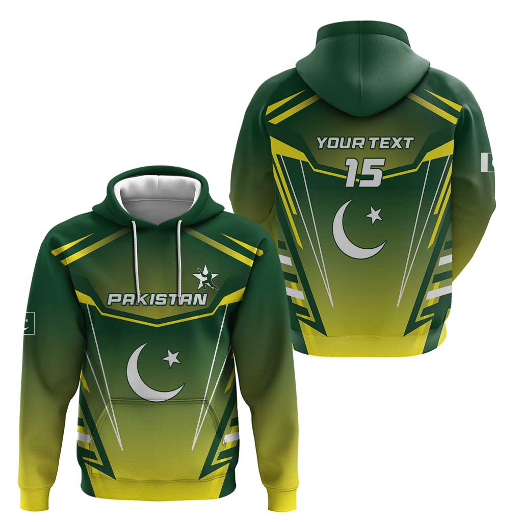 Custom Pakistan Cricket Zip Hoodie Go Shaheens - Wonder Print Shop