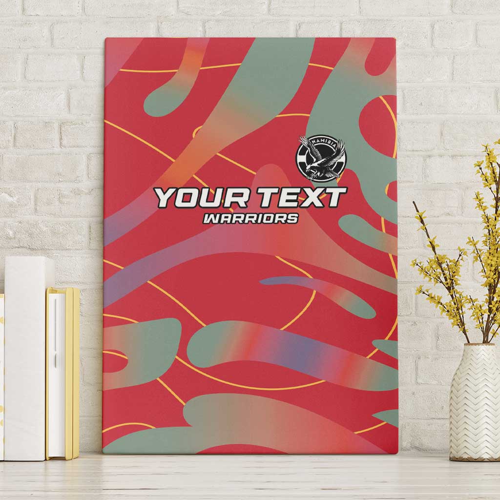 Custom Namibia Football Canvas Wall Art Go Namibia Warriors - Wonder Print Shop